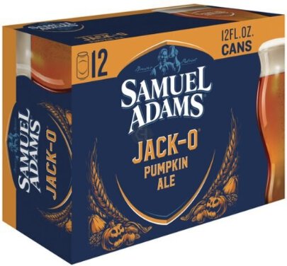 Sam Adams Jack O Pumpkin 12pk Can