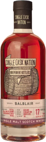 Single Cask Nation Balblair 17 Years Old