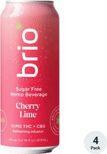 Brio Thc Cbd 10mg Cherry Lime