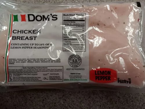 Dom's Chicken Lemon Pepper