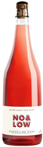 No & Low Sparkling Rose Non Alcoholic Sparkling Rose