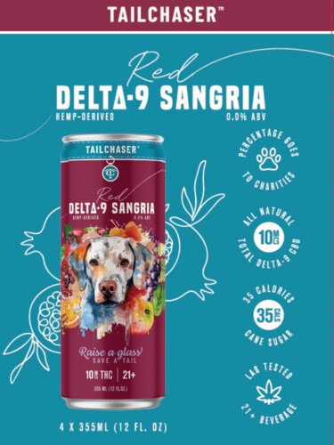 Tailchaser 10mg THC Red Sangria