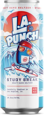 Study Break La Punch Hard Seltzer