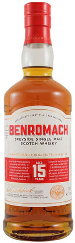 Benromach 15 Year Old Single Malt Scotch Whisky