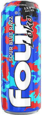 Four Loko Sour Blue Razz
