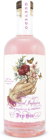Quevedo Gin Botanical Infusion Flowers & Orange