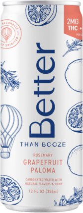 Better Than Booze Rosemary Grapefruit Paloma CBD/THC
