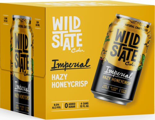 Wild State Cider Imperial Hazy Honeycrisp Cider