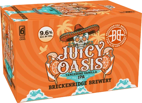 Breckenridge Brewery Juicy Oasis Tangerine Vanilla IPA