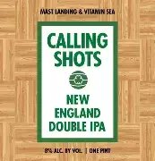 Mast Landing Brewing Co. & Vitamin Sea Calling Shots
