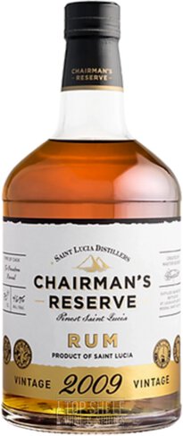 St. Lucia Distillers Chairman's Reserve 2009 Vintage Ex-Bourbon Barrel Finest Rum