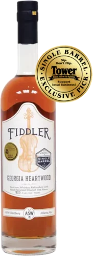 Asw Fiddler Georgia Heartwood Bourbon Tower Pick