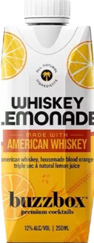 Buzzbox Premium Cocktails Whiskey Lemonade