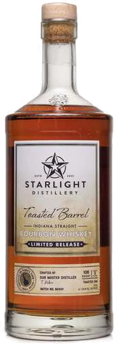 Starlight Distillery Toasted Barrel Indiana Straight Bourbon Whiskey