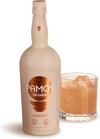 Pamos Non Alcoholic Cannabis Infused 2 mg Thc + 2 mg Cbd