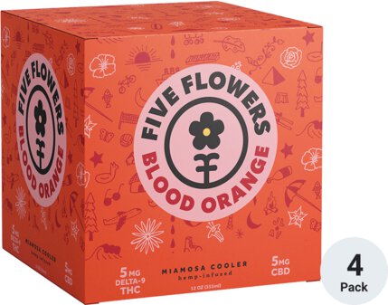 Five Flowers Blood Orange Cbd 4p