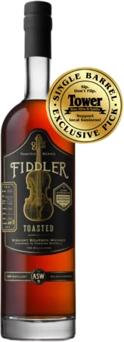 American Spirit Whiskey Georgia Fiddler Toasted Series Bourbon