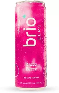 16ozcan Brio Zero Sugar Hemp Razzz Berry Thc Cbn