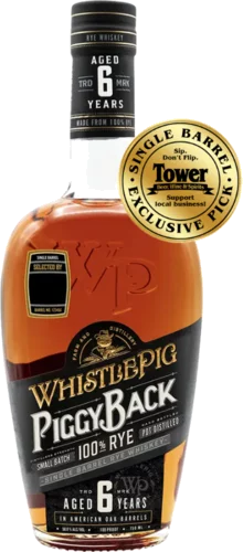 Whistlepig Piggyback 6yr Rye Single Barrel Tower