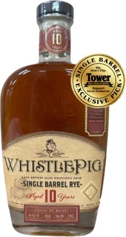 Whistlepig Single Barrel 10yr Rye