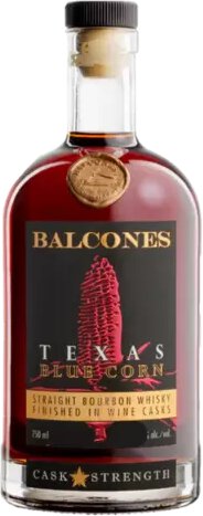 Balcones Texas Blue Corn Straight Bourbon Whisky Cask Strength Finished In Wine Casks
