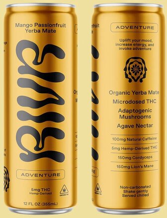 Rivr Mango Passionfruit Adventure 5mg THC Yerba Mate
