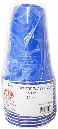 Plastic Cup Assorted Colors