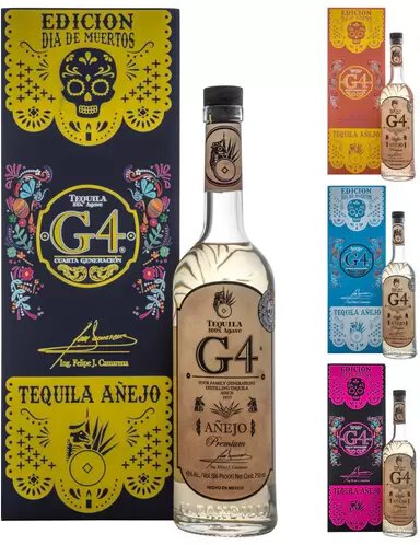 G4 Edicion Dia De Muertos Anejo Tequila