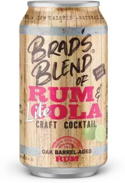 Brad's Blend Lite Rum & Cola Cocktail 4x12oz