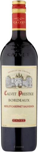 Calvet Prestige Merlot Cabernet Bordeaux