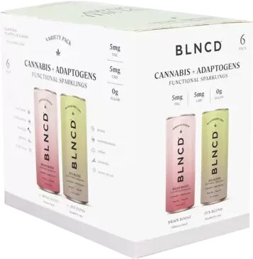 Blncd Cannabis Adaptogens Functional Sparkling I