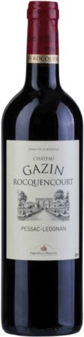 Chateau Gazin Rocquencourt Pessac Leognan 2022 (750mL)