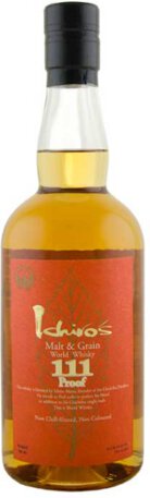 Ichiro's Malt Malt & Grain Not Chill  (Red Label) 111 Proof 9 (720mL)