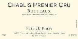Patrick Piuze Butteaux Premier Cru Chablis