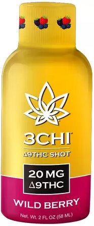 3chi Wild Berry 20mg Thc Shot