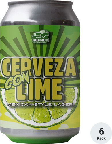 TAILGATE CON LIME 6PK CAN