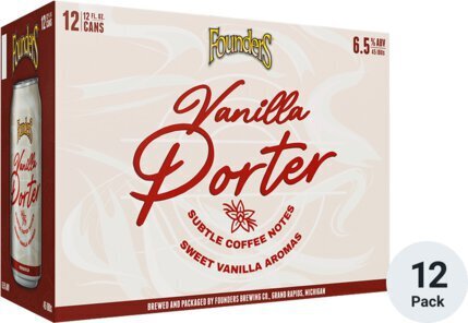 FOUNDERS VANILLA PORTER  12PK