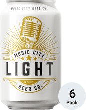 MUSIC CITY LIGHT 6PK CANS 