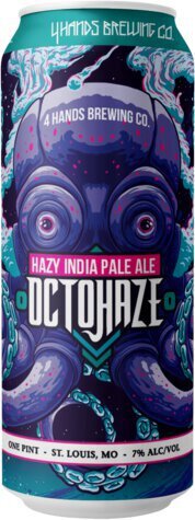 4 HANDS OCTOHAZE IPA 4PK