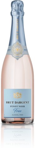 Brut D'argent Sparkling Pinot Noir Rose Alcohol Free