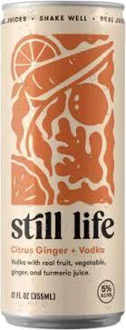 Still Life Citrus Ginger Vodka