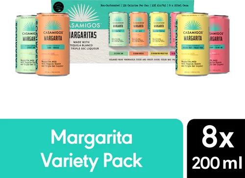 Casamigos Margaritas Variety Pack - 8x200ml