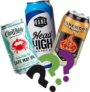 Mystery Single Beer 12 oz or 16 oz Can