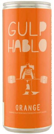 Gulp Hablo Organic Orange  Wine Can (250 mL)