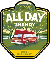 FOUNDERS ALL DAY SHANDY CN6PK