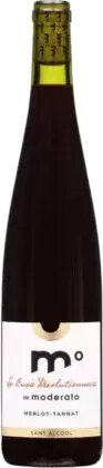 Moderato Non-Alcoholic La Cuvee Revolutionnaire Merlot-Tannat