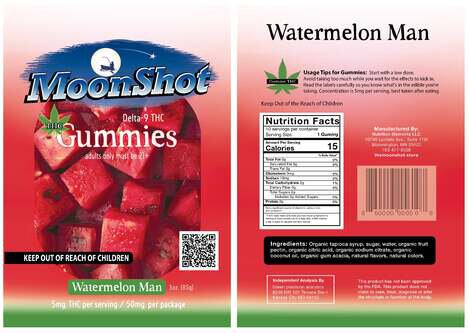 Moonshot Watermelon 5mg THC