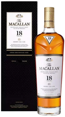 The Macallan Sherry Oak 18 Years Old