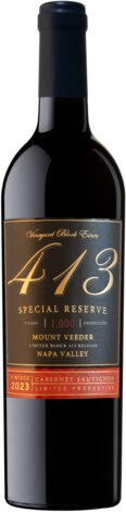 Vineyard Block Estate Block 413 Napa Valley Mount Veeder