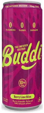 Buddi Berry Lime Bliss 10mg THC Seltzer